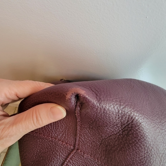 Mark & Graham Leather Drawstring Bag - Picture 6 of 7